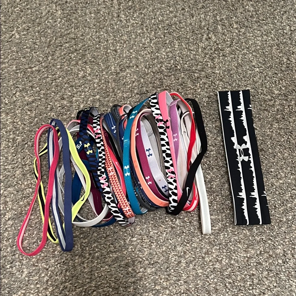 Nike, under Armour Headband bundle